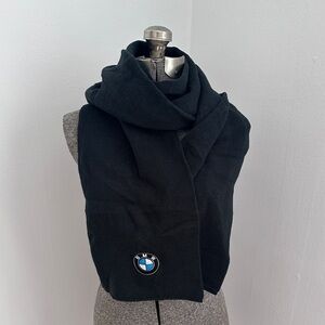 Official BMW Knit Scarf with Embroidered Logo